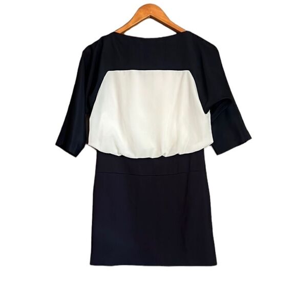 Loft Color block 3/4 sleeve mini dress - Picture 8 of 9